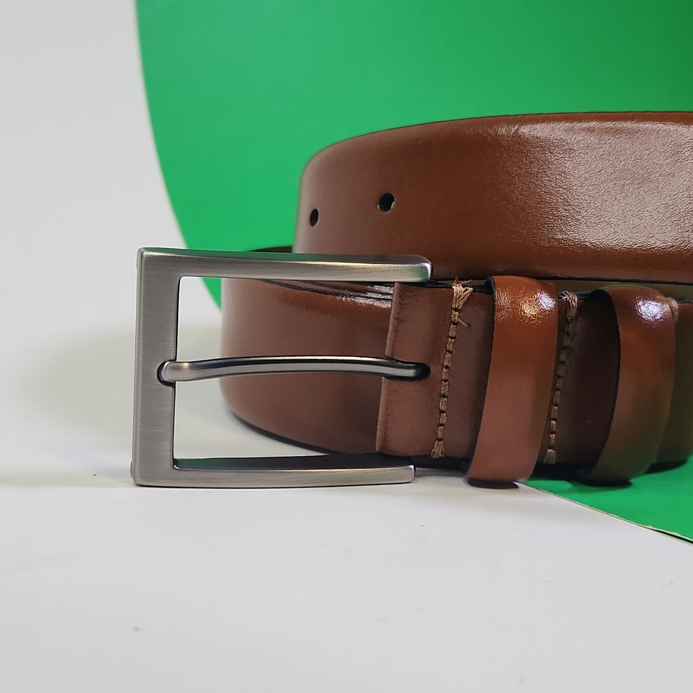 Joseph Abboud Belt Mens Belt Handcrafted In Italy Men's Brown Genuine Leather